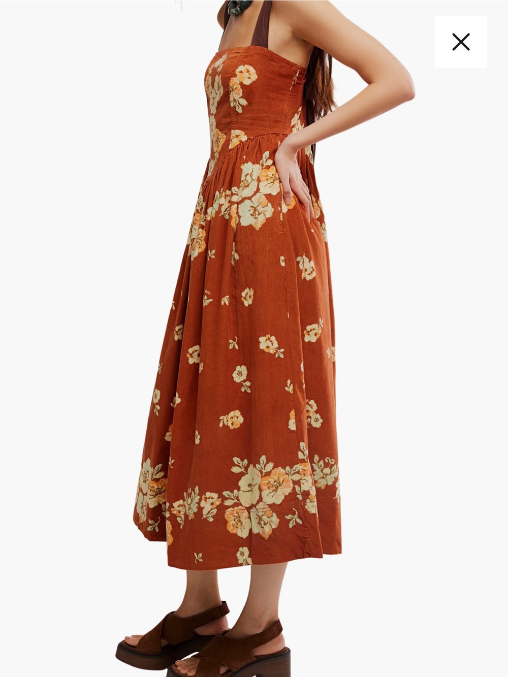 Free people Until Dawn Floral Midi Sundress - Picture 3 of 7